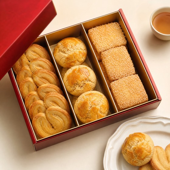 恒香老饼家三式唐饼礼盒